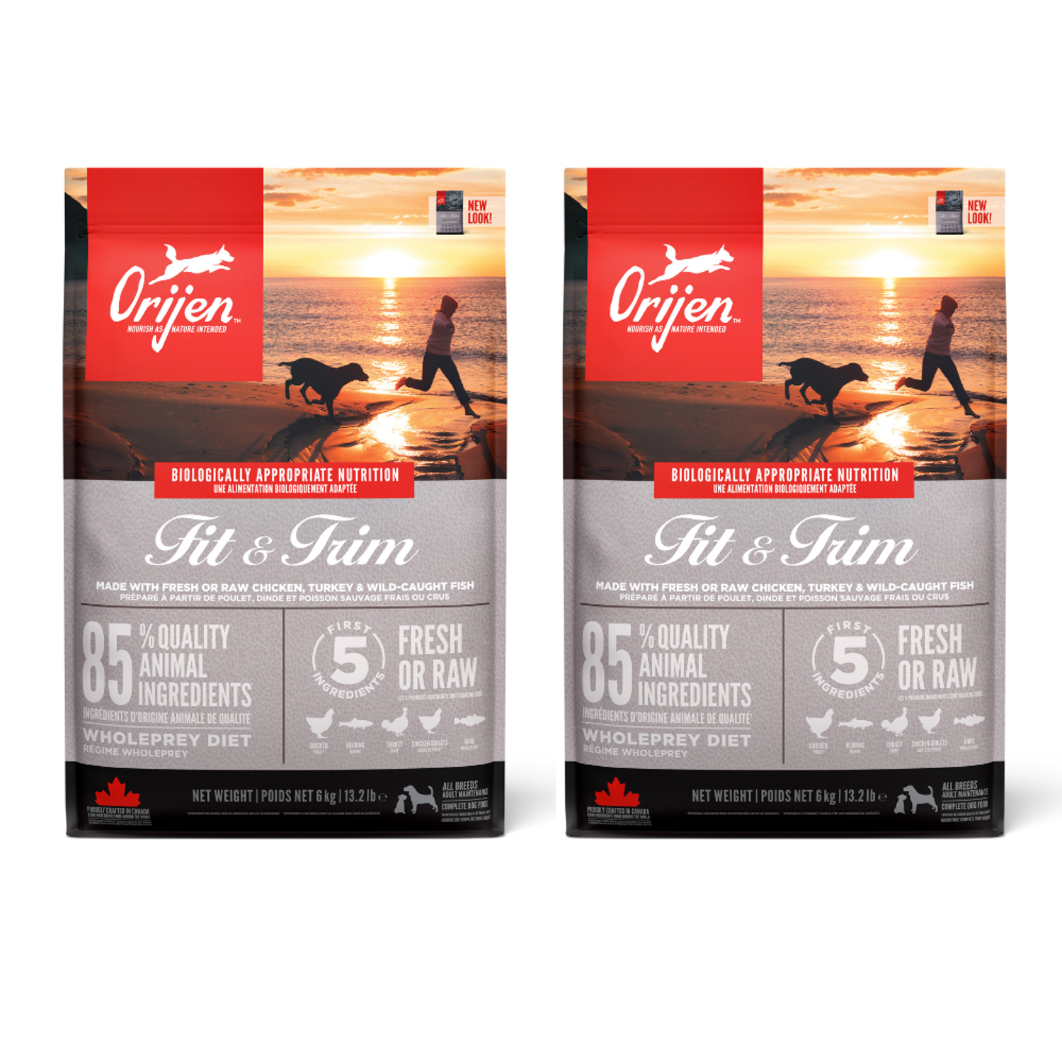 Tørfoder til hunde ORIJEN Fit and Trim
