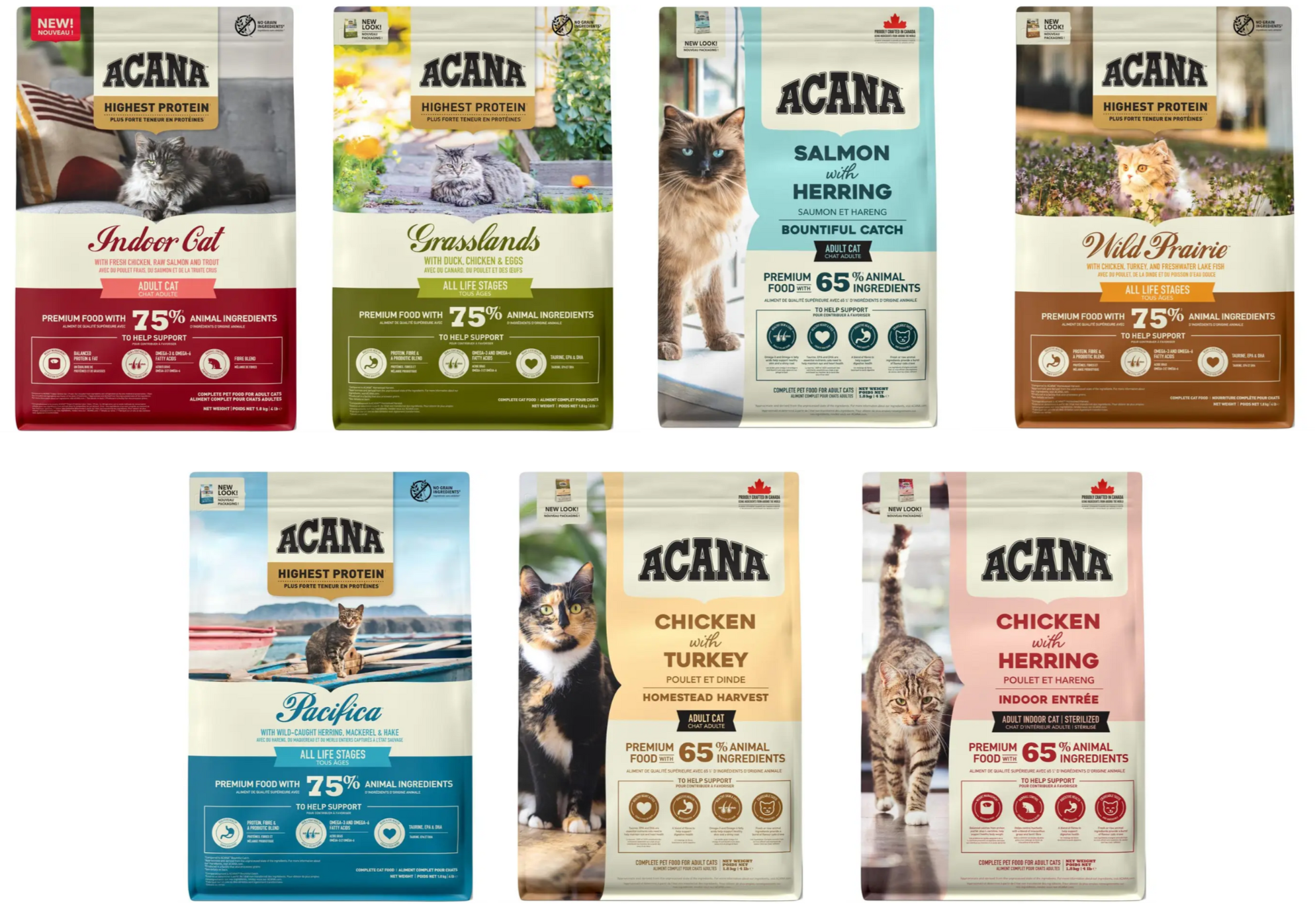 Bedste tørfoder til katte med Acana kattefoder