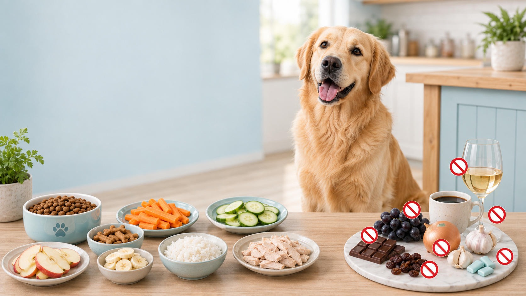 Hvad må hunde spise guide med hund og sikre snacks
