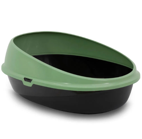 MP Eco åben kattebakke Pin Up som rummelig toiletbakke til kanin