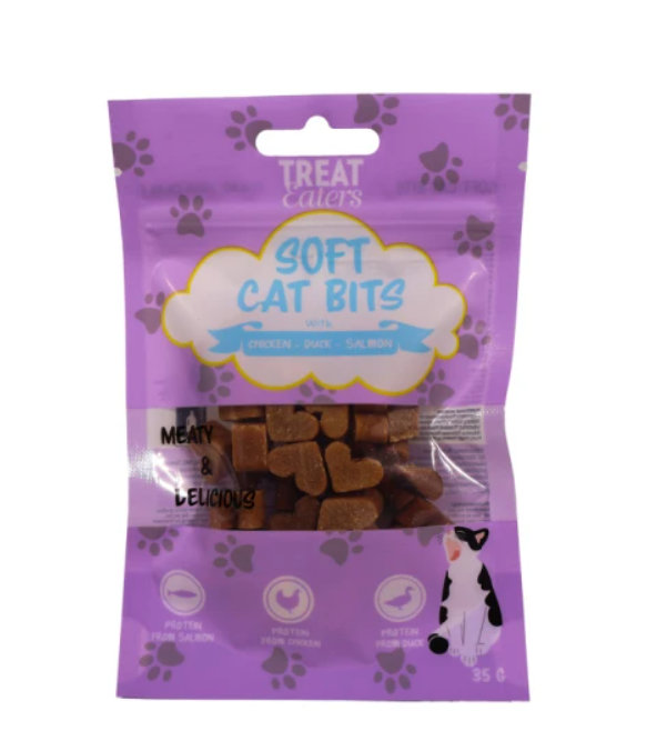 Treat Eaters Soft Cat Bits bløde godbidder til kat