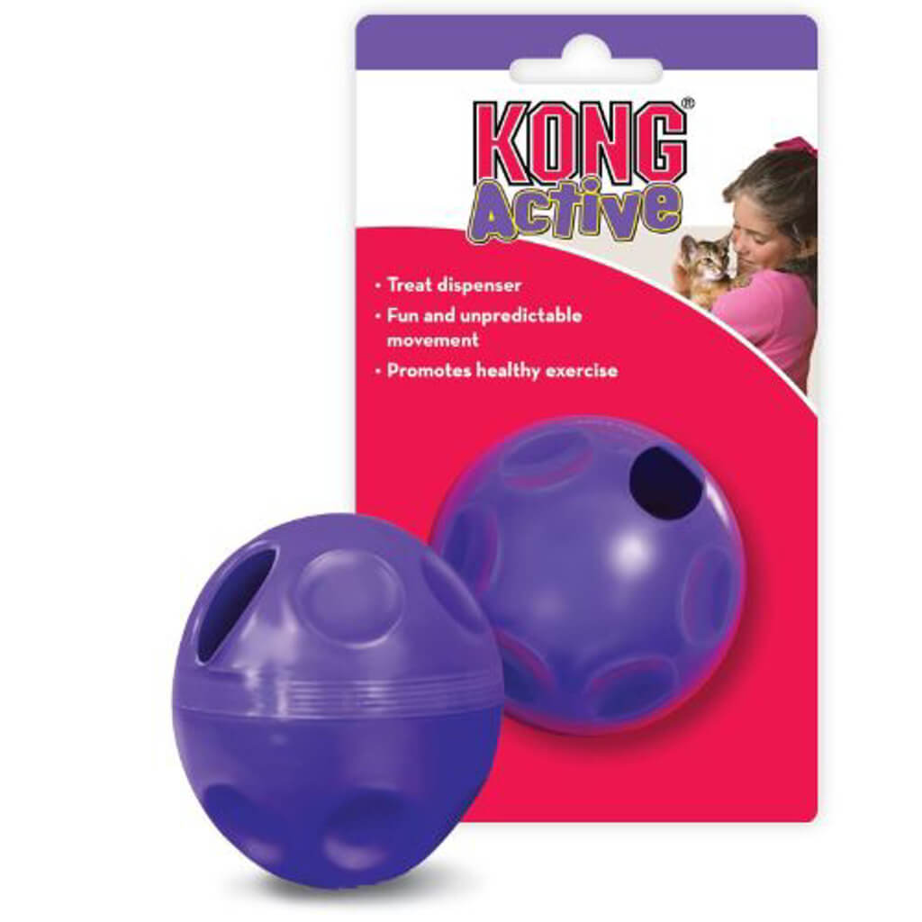 KONG Cat Treat Ball aktiveringslegetøj til killing